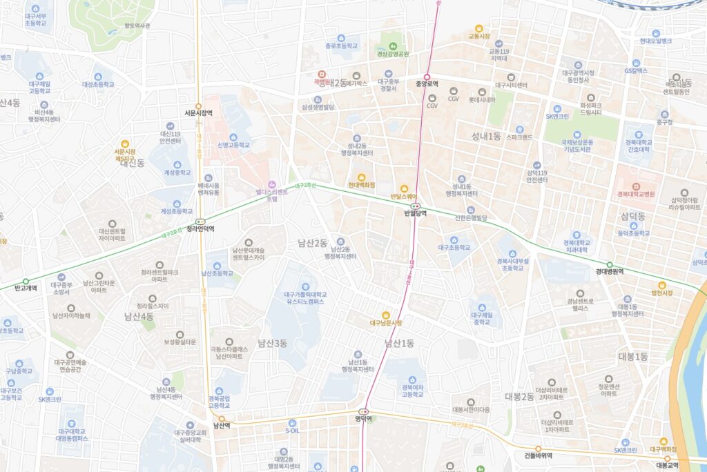 동산동 1층 상가, 약령시장 근처 15평 아담한 창업 공간 4 동산동 지도