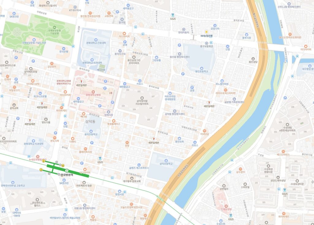 삼덕동 상가임대, 신축 12평으로 새 출발하기 좋은 공간 4 삼덕동 지도