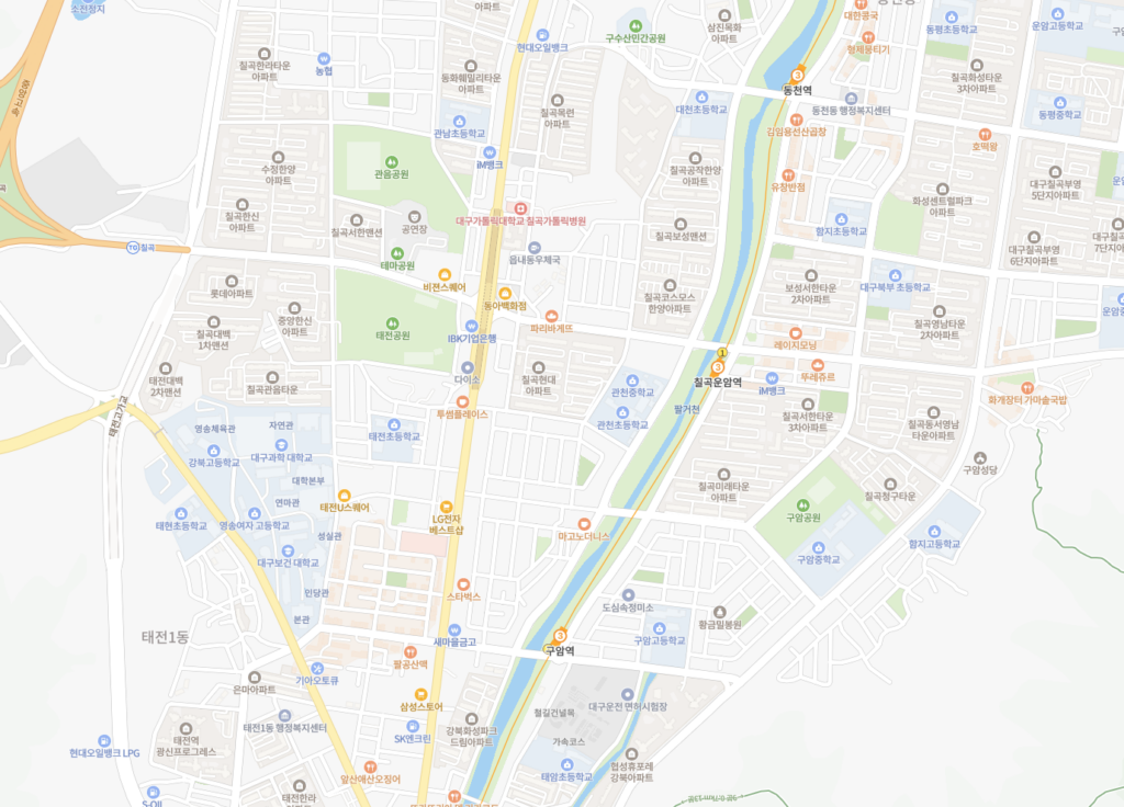 칠곡상가임대 태전동 3호선 부근 16평 카페 4 칠곡태전동 칠곡상가임대