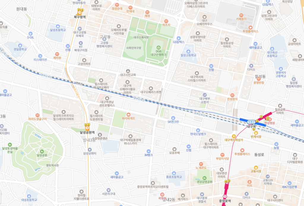 북성로 상가임대 목좋은 1,2층 통매물 4 북성로 지도